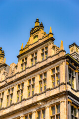 Obraz premium It's Architecture of the historic part of Ghent, Belgium.