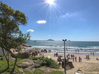 beach and sea