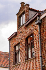 It's Medieval houses in Historic Centre of Bruges, Belgium. part of the UNESCO World Heritage site