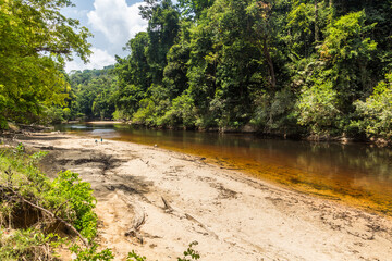 Tahan river in Taman Negara national park, Malaysia.
