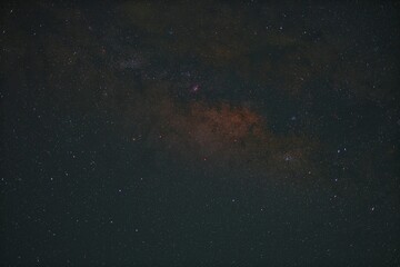  Milky way galaxy with stars and space dust in the universe , Night sky background