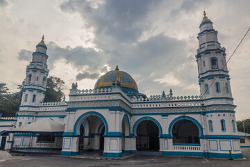 Fototapeta na wymiar Panglima Kinta Mosque in Ipoh, Malaysia