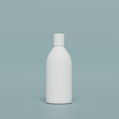 3D mock up cosmetic container