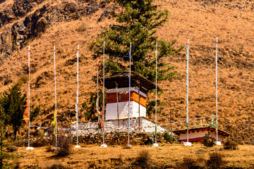 Fototapeta na wymiar Nature of Bhutan