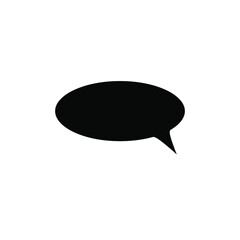 Icon bubble speech design template