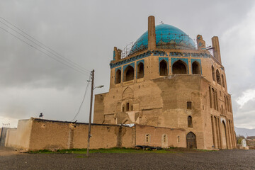 Dome of Soltaniyeh (Tomb of Oljeitu) in Zanjan province, Iran