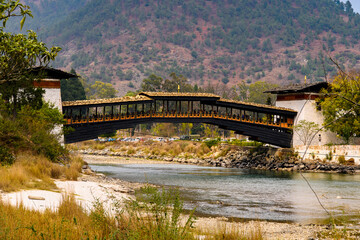 Punakha Dzong, the administrative centre and the seat of the Government of Bhutan until 1955