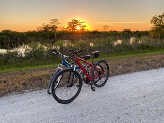 Obraz premium bike on the road