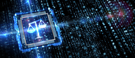 Business, Technology, Internet and network concept. Labor Law Lawyer Legal.