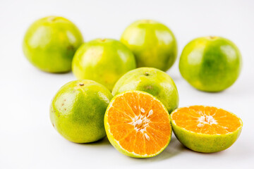 Fototapeta na wymiar Orange fresh fruit