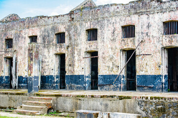 Abandonned cells in the Prison in Saint Laurent du Maroni, French Guiana, South America