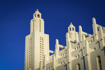 St.Piere and Paul catholic Cathedral in Casablanca, Morocco, unused for 65 years