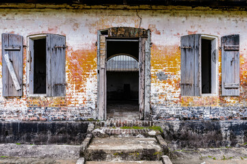 Rests of the Prison in Saint Laurent du Maroni, French Guiana, South America