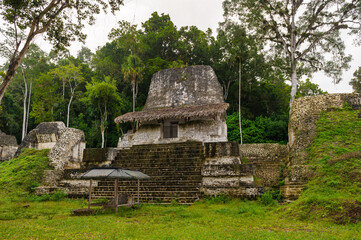 It's Mayan civilization houses in Guatemala