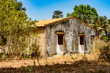 House in Guinea Bissau, western Africa