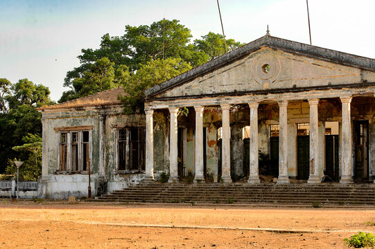 Former administration building of Bolama, the former capital of Portuguese Guinea