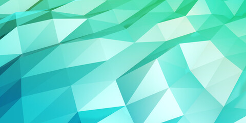 Blue Technology Abstract