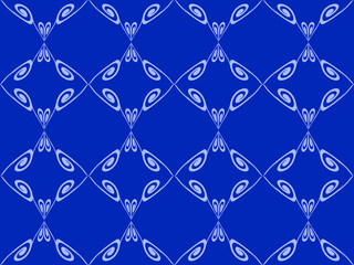 Naklejka premium Seamless pattern design with floral background elements, beautiful ornaments, black, white, orange, pink, red, green, yellow, blue, gray, purple