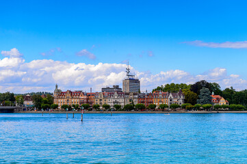 Naklejka premium Lake Constance in Konstanz, a small town in Germany