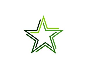 Obraz premium Double star abstract