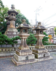 Sumiyoshi Grand Shrine, Osaka, Japan.