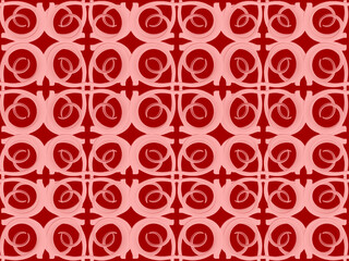 Seamless pattern design with floral background elements, beautiful ornaments, black, white, orange, pink, red, green, yellow, blue, gray, purple