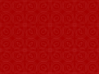 Seamless pattern design with floral background elements, beautiful ornaments, black, white, orange, pink, red, green, yellow, blue, gray, purple