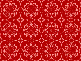 Seamless pattern design with floral background elements, beautiful ornaments, black, white, orange, pink, red, green, yellow, blue, gray, purple