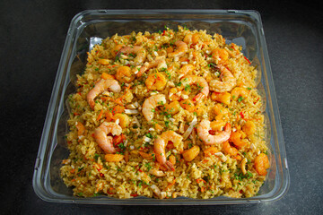 Mixed rice with sea food Paella 5