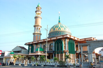 Indonesia is known for its majority Muslim community, so wherever a beautiful mosque can be found