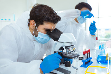Scientists in the laboratory.