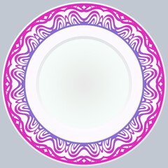  Decorative Vector Elements. Oriental Pattern. Indian, Moroccan, Mystic, Ottoman Motifs. Anti-Stress Therapy Pattern