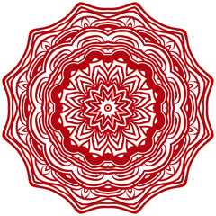 Floral mandala design. Wedding invitation, thank you card, save card, baby shower. Vector illustration