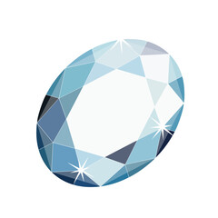 custom shinning jewelry gemstone logo design vector illustrations