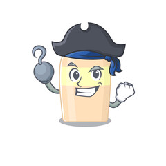 Toner cartoon design in a Pirate character with one hook hand