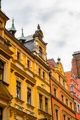 Obraz premium It's Architecture of the Market square in Wroclaw, Poland.