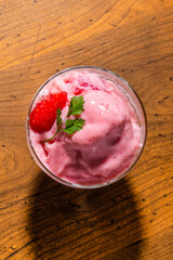  	アジアのかき氷　Shaved ice that Asian fruit