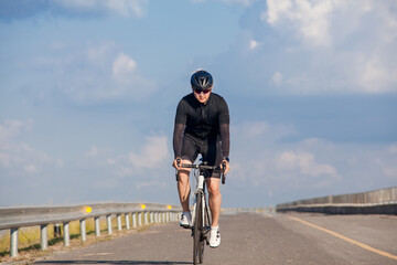 Men's Cycling outdoor exercise bike .soft focus