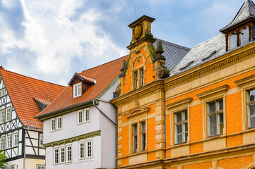 Obraz premium It's Architecture in Eisenach, Thuringia, Germany