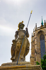 It's Statue in Erfurt, Germany. Erfurt is the Capital of Thuringia and the city was first mentioned...