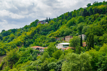 Fototapeta premium It's Architeture of Sighnaghi, Kakheti region, Georgia,
