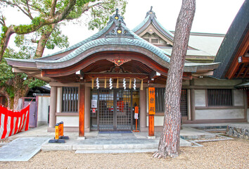 Sumiyoshi Grand Shrine, Osaka, Japan.