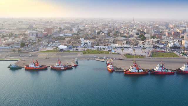 The historical region of Yanbu Saudi Arabia, Yanbu port,May 2019