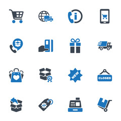 Shopping & Ecommerce Icons - Set 1