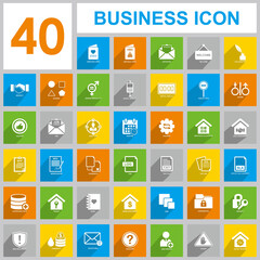 Business icon vector , Finance icon vector
