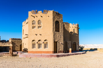 It's Hotel in the middle of the Dakhla Oasis, Western Desert, Egypt
