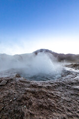 El Tatio geysers , San Pedro de Atacama, Chile.