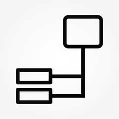 Obraz premium integrated document icon vector illustration