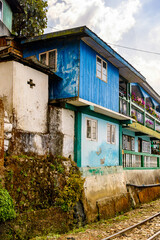 Architecture of Darjeeling, the Indian state of West Bengal