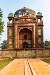 Fototapeta na wymiar It's Humayun's Tomb complex,the tomb of the Mughal Emperor Humayun in Delhi, India. UNESCO World Heritage Site